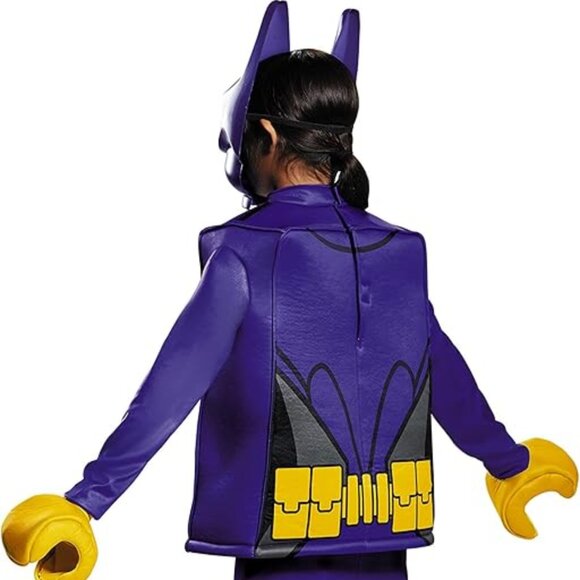Lego The Batman Movie Batgirl Children Halloween Costume - Size Small (Ages 4-6) - Picture 4 of 8